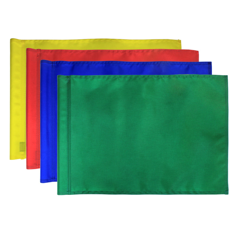 Regulation Nylon Tube Flags - Individual 14x20" Flags