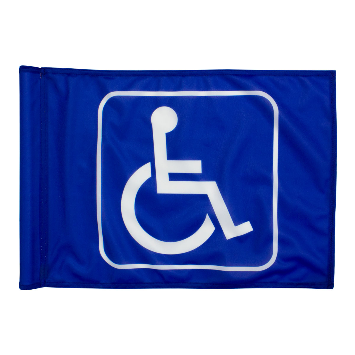 Universal Flag Holder with 14x20" Handicap Flag