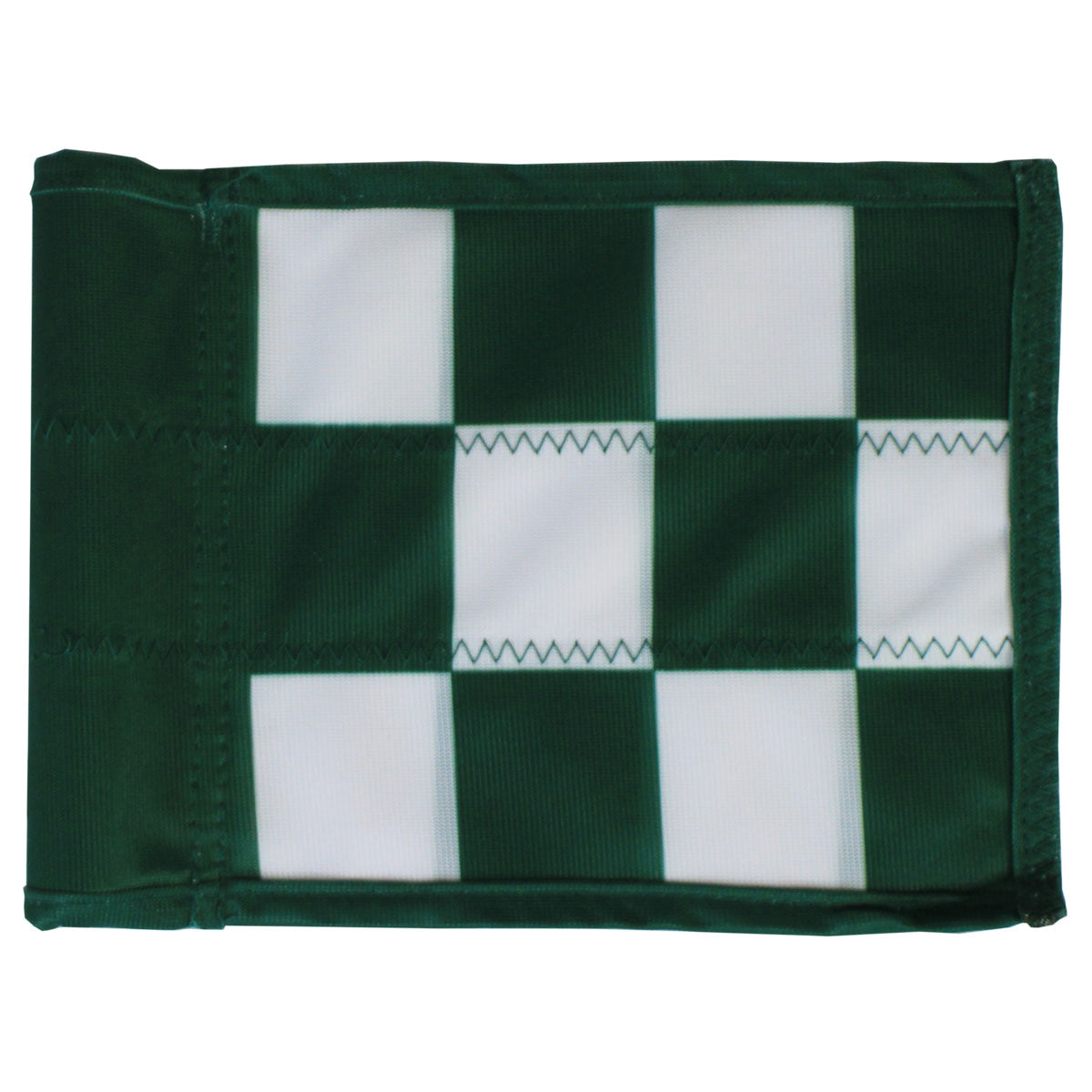 Practice Green Checkered Flags - Individual 6"x8" Flag