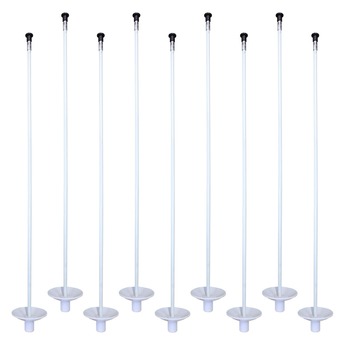 Practice Green Flagpole - Set of 9