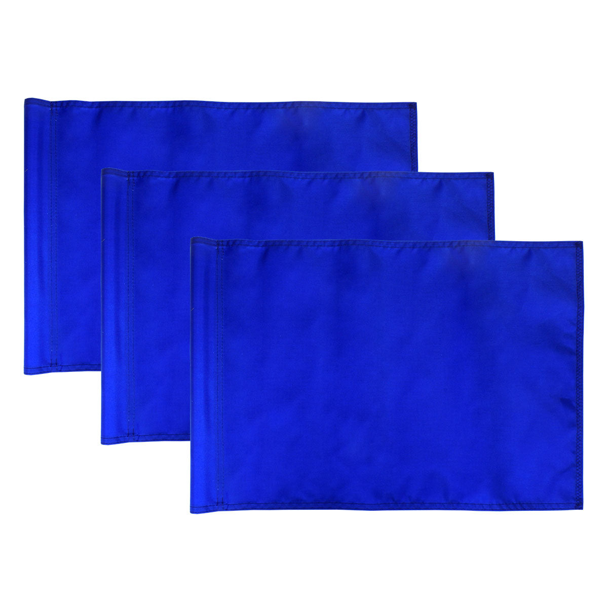 Regulation Nylon Tube Flags - Set of 3 14x20" Flags