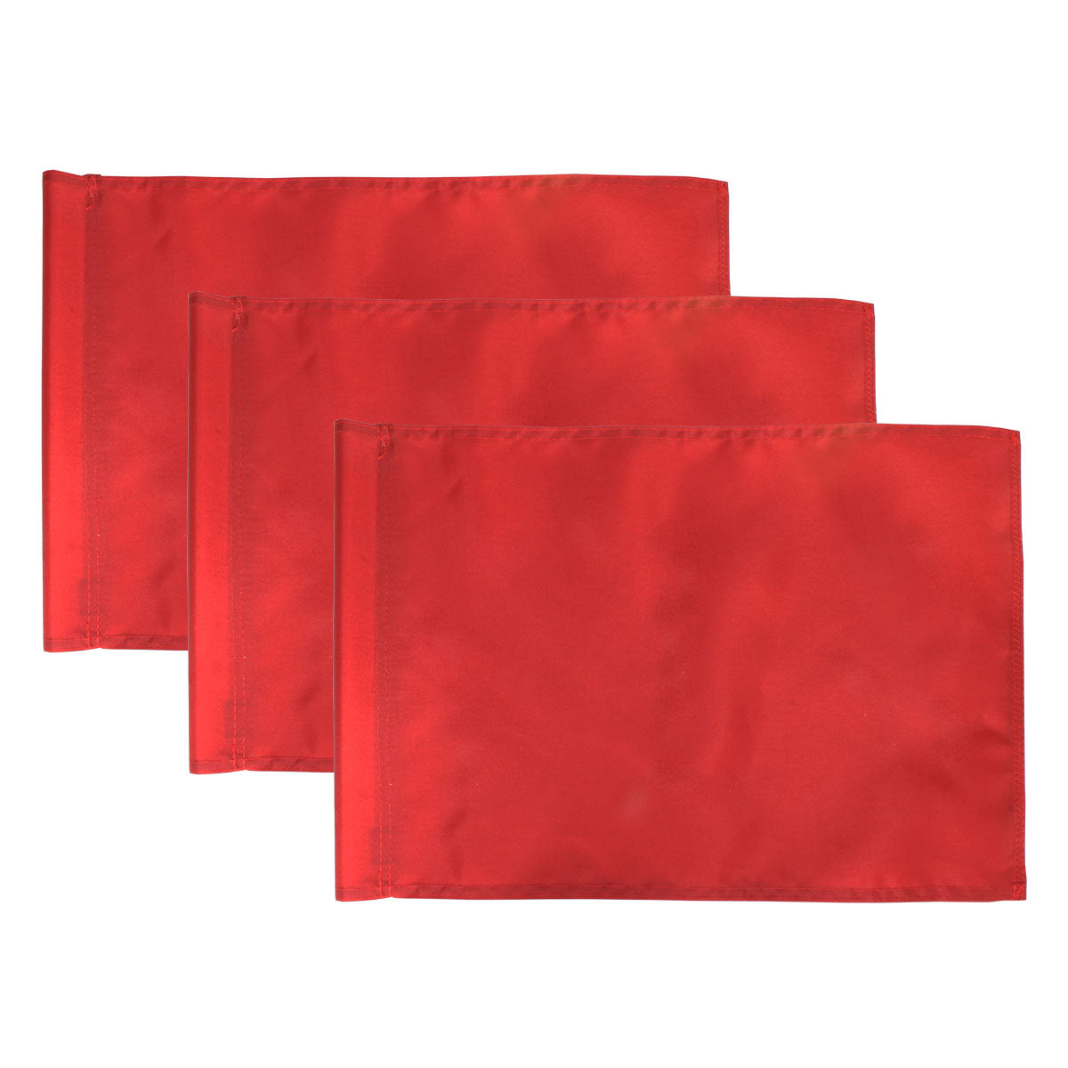 Regulation Nylon Tube Flags - Set of 3 14x20" Flags
