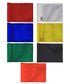 Practice Green Nylon Tube Flag - Set of 3 6"x8" Flags