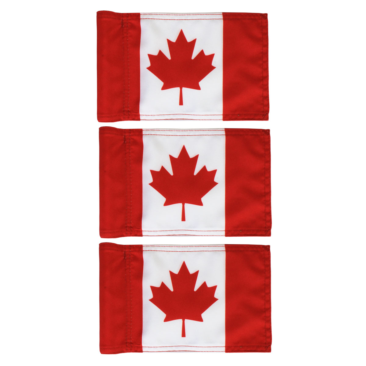 Practice Green Canadian Tube Flag - 6"x8" Set of 3