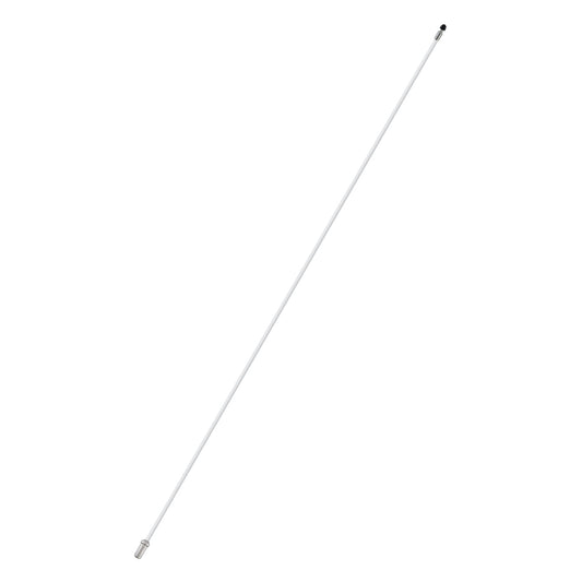 7' White Regulation Flagpole - Individual