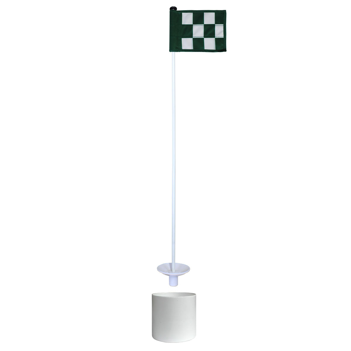 Checkered Practice Green Package - 4.25" Plastic Cup