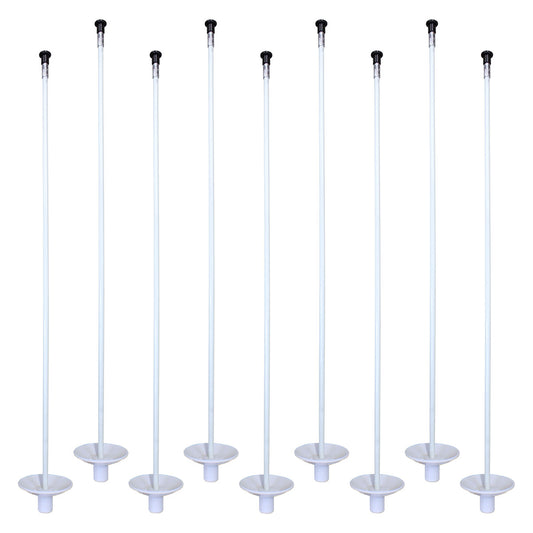 Practice Green Flagpole - Set of 9